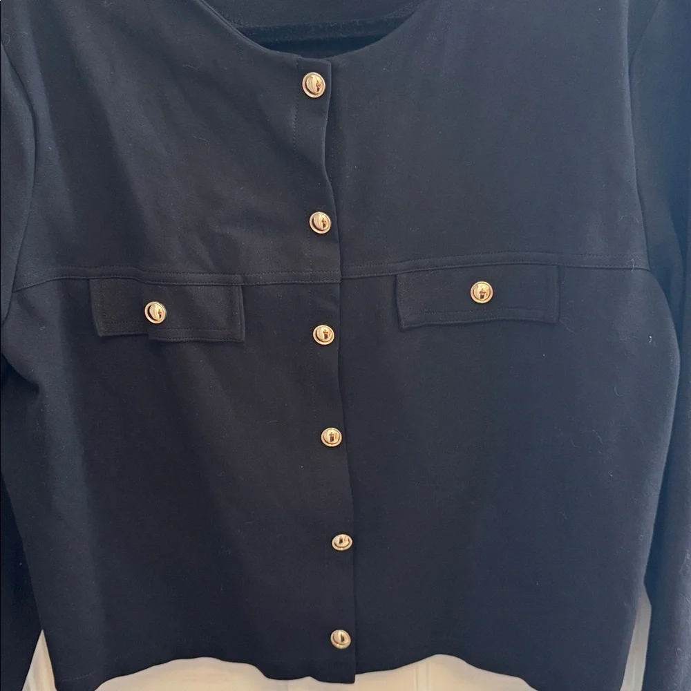 H&M // Black Lady Jacket - Picture 3 of 4